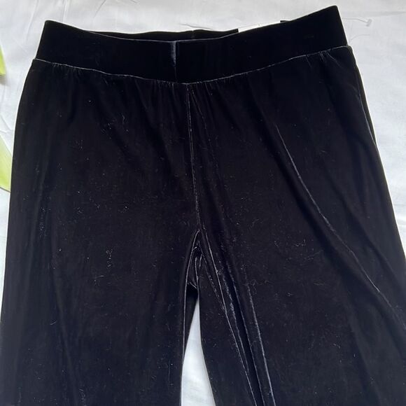 ⭐️NEW Cleo Petites Velvet Wide Leg Pull On Pant⭐️ - Picture 7 of 10